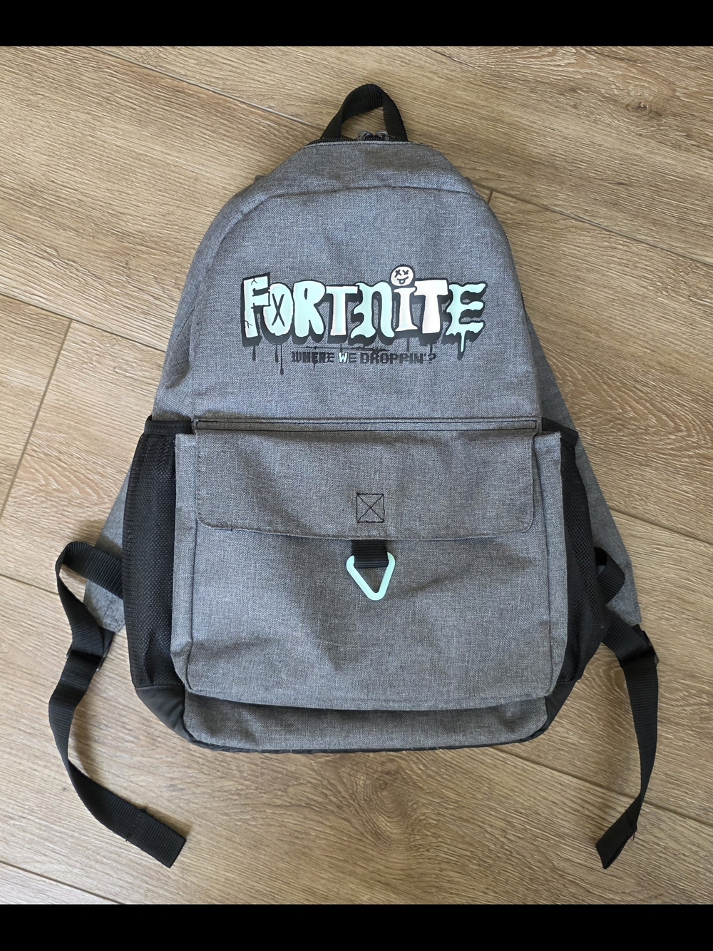 Grey Fortnite Backpack